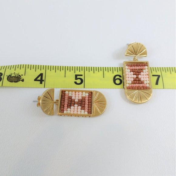 Lucky Brand Gold Tone Beaded Earrings - Picture 4 of 5